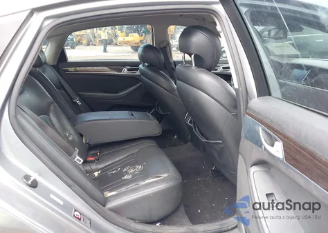 2015 Hyundai Genesis 3.8 из США, поврежденный, VIN KMHGN4JE5FU094553